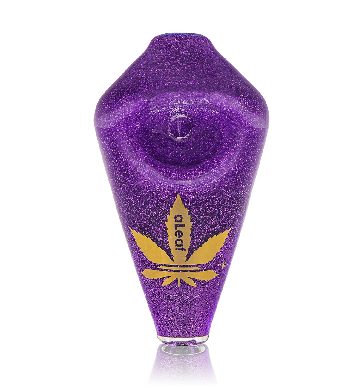 AL Handpipe Glitz Cone 3" / Purple